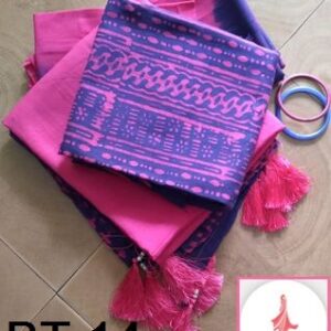 Cotton Batik Salwar Kameez Orna